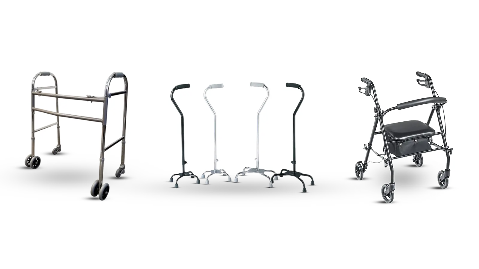 Walkers, rollators, and canes — Medicare-covered walking aids from Feroz Medical
